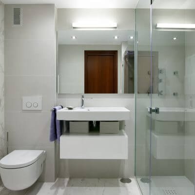 Interiorismo de baño contemporaneo